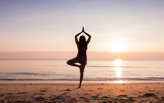 Yoga For Colon Health: Tadasana Gomukhasana (The Standing Cow Face Pose)