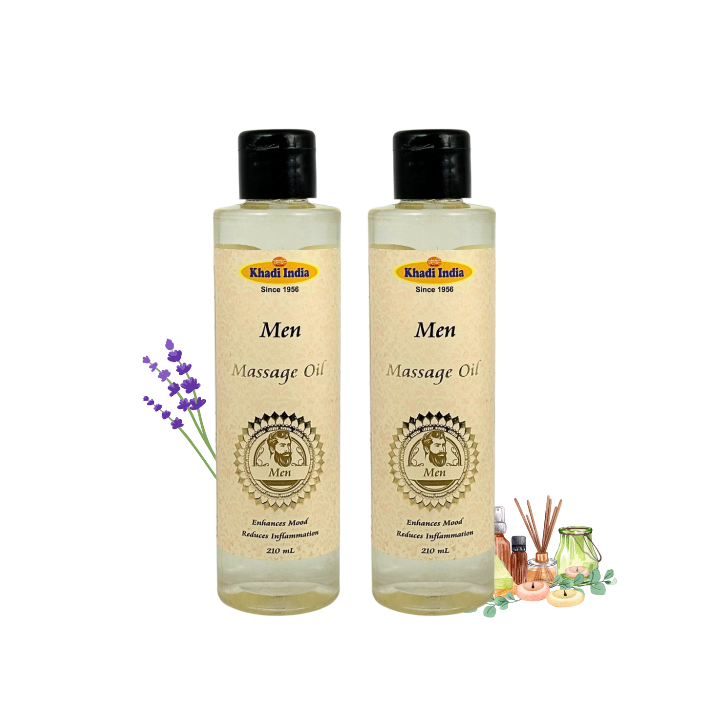 Khadi India Men's Massage Oil