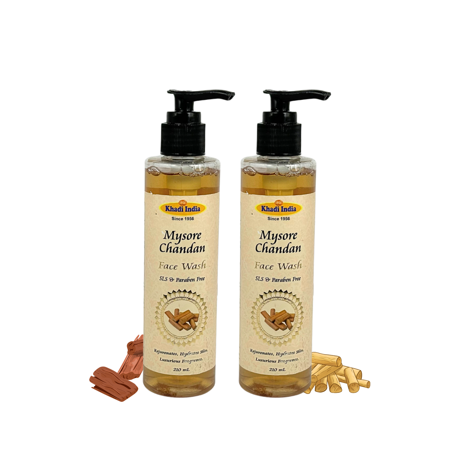 Khadi India Mysore Chandan Face Wash