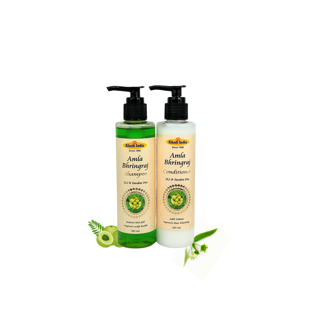 Khadi India Amla Bhringraj Shampoo - 210ml