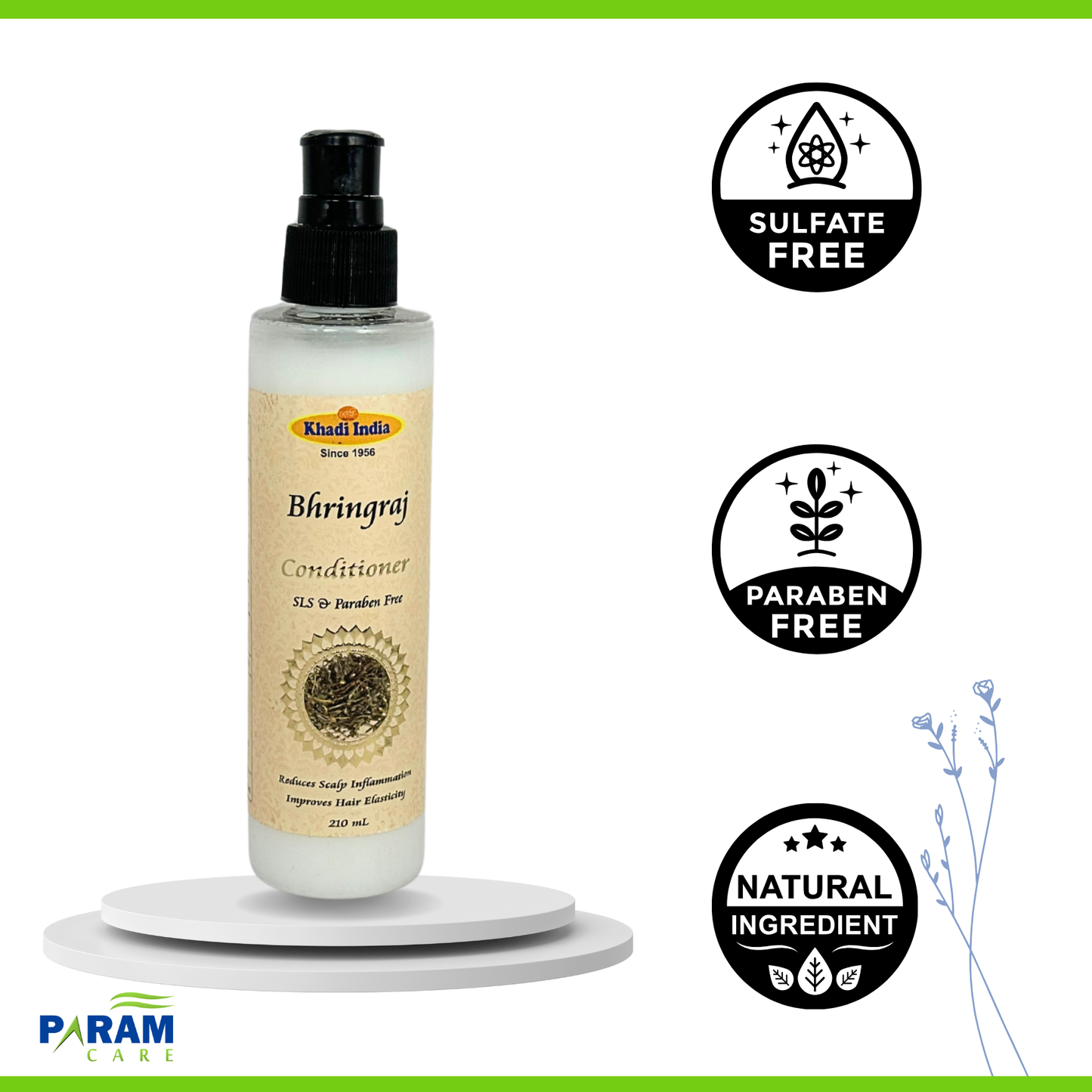 Khadi India Bhringraj Conditioner - 210ml