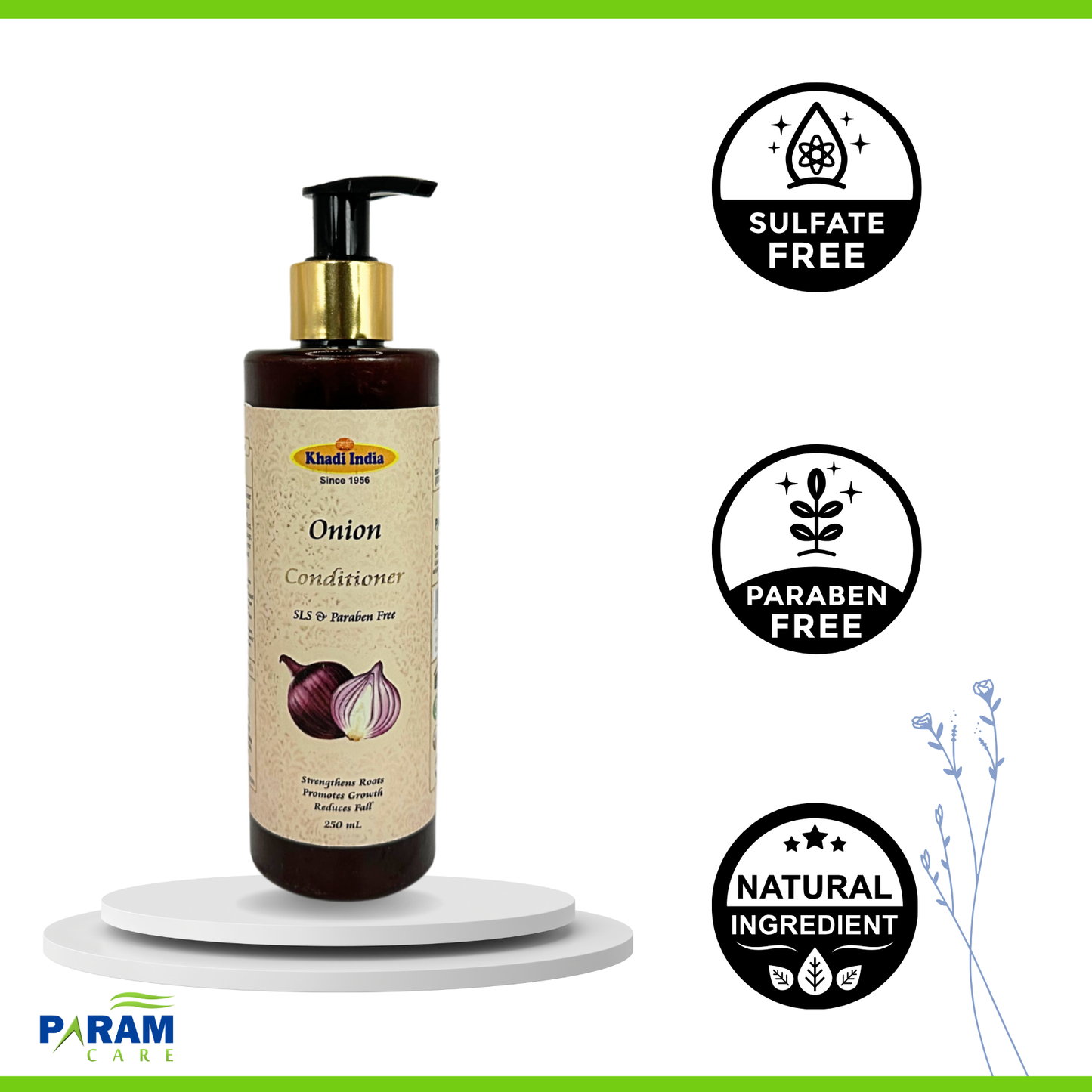 Khadi India Onion Conditioner - 250ml