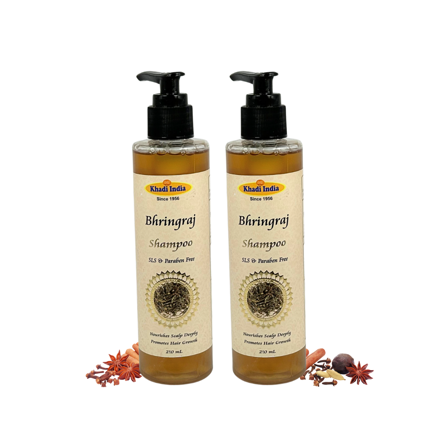 Khadi India Bhringraj Shampoo - 210ml