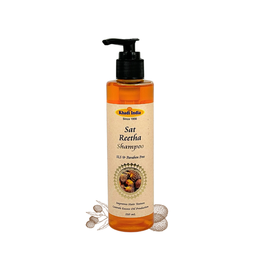 Khadi India Sat Reetha Shampoo - 210ml