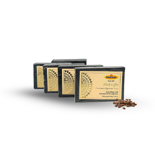 Khadi India Black Coffee Soap