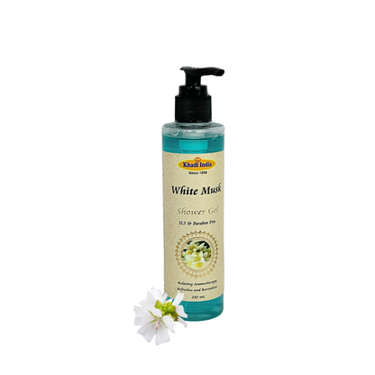 Khadi India White Musk Shower Gel - 210ml