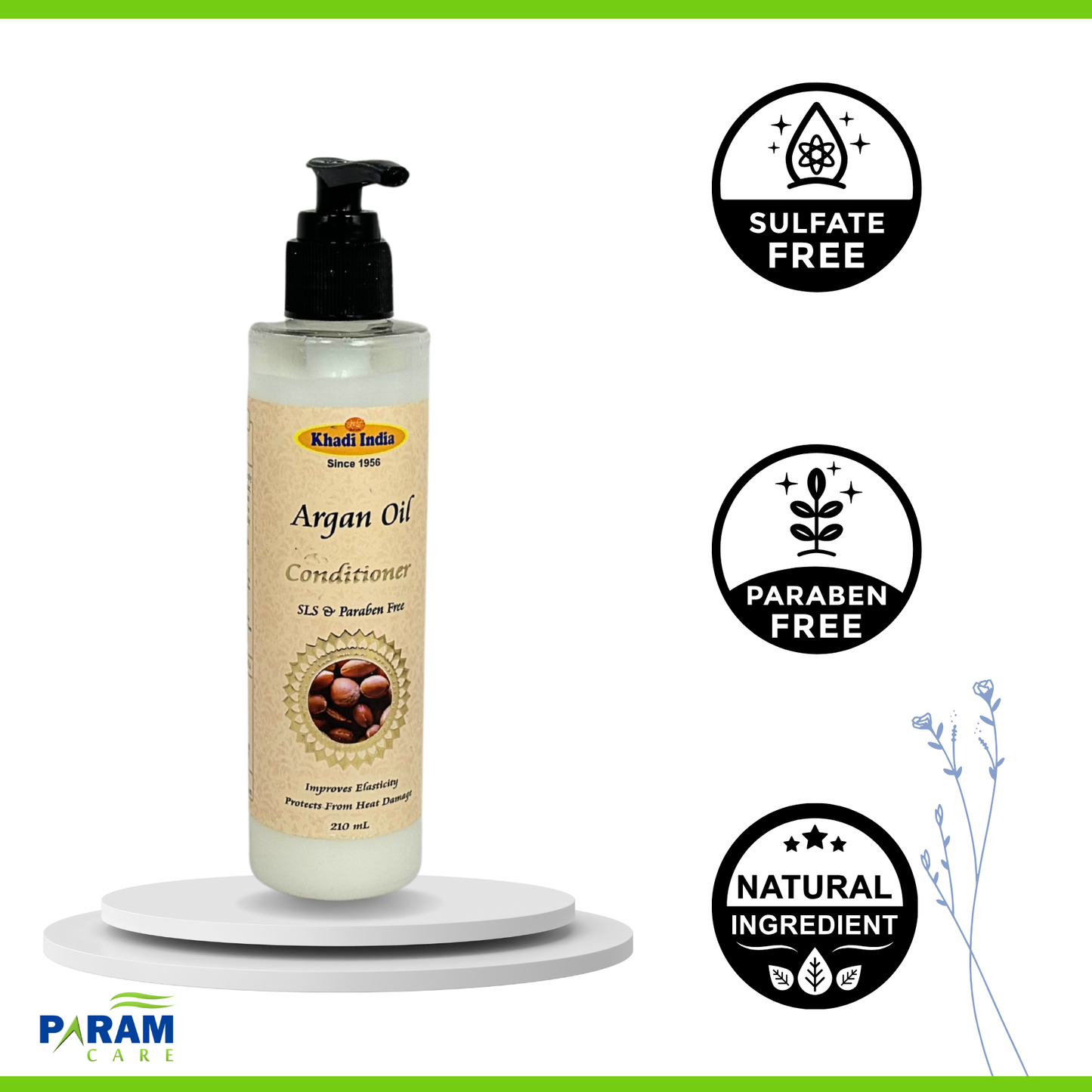 Khadi India Argan Oil Conditioner - 210ml