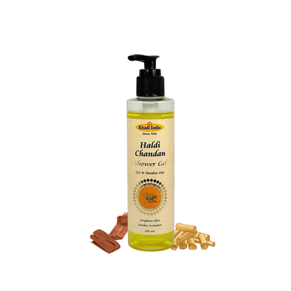 Khadi India Haldi Chandan Shower Gel - 210ml