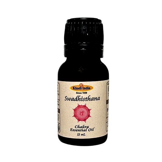 Khadi India Swadhisthana Chakra Essential Oil