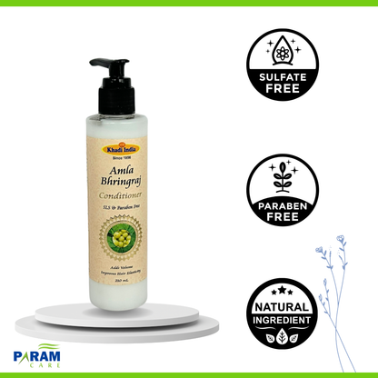 Khadi India Amla Bhringraj Conditioner - 210ml