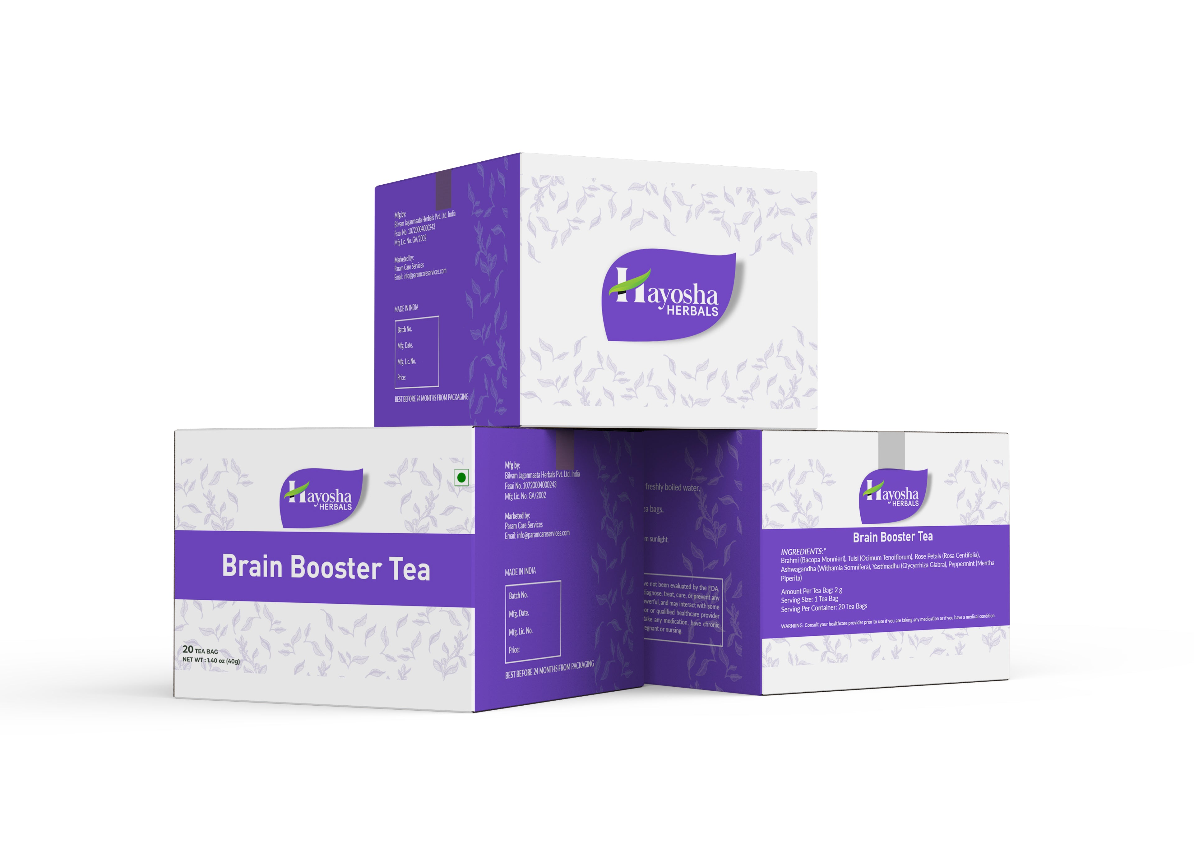 Hayosha Herbals - Brain Booster Tea