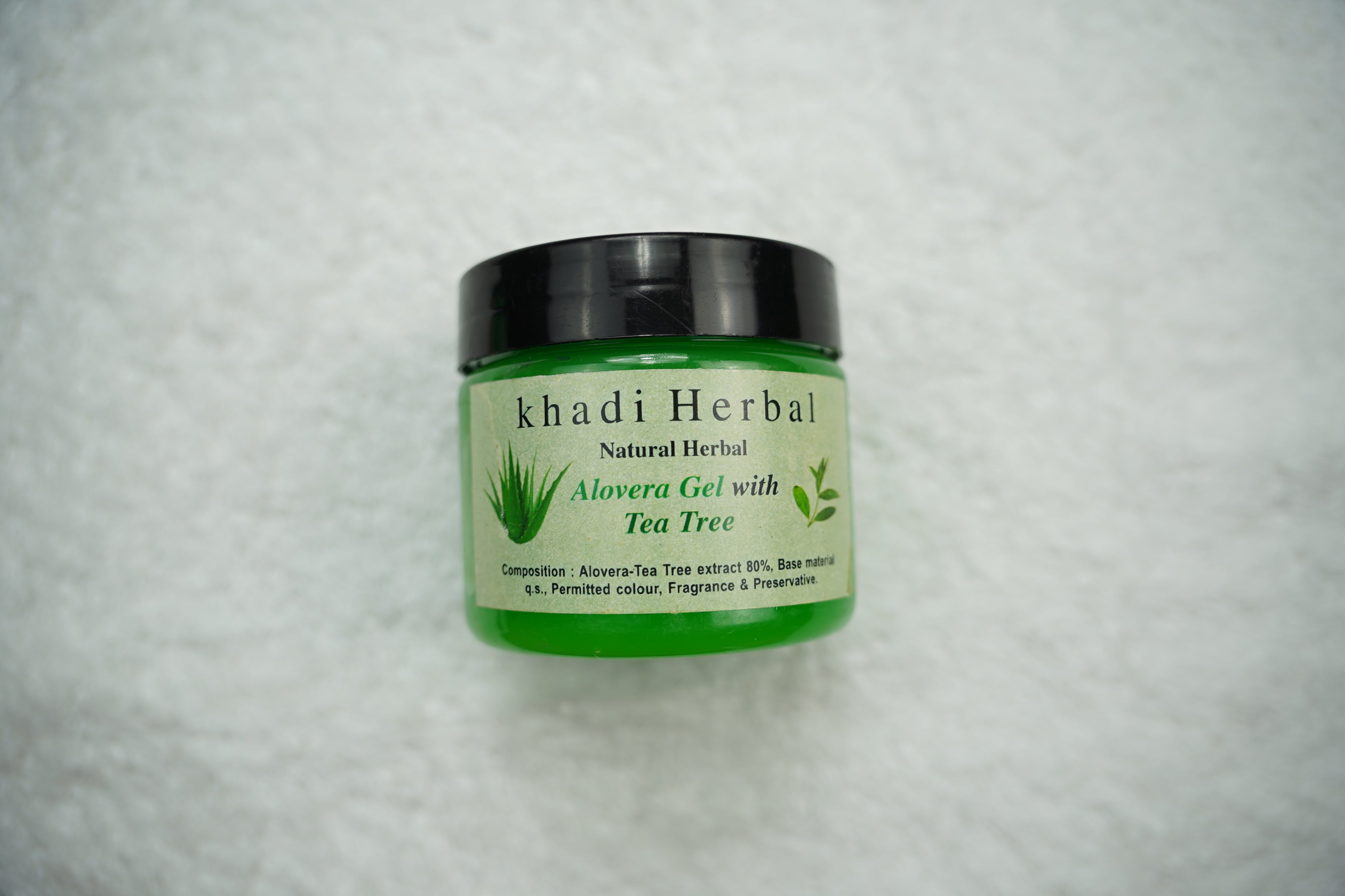 Khadi Herbal Aloe Vera Gel with Green Tea - 180g