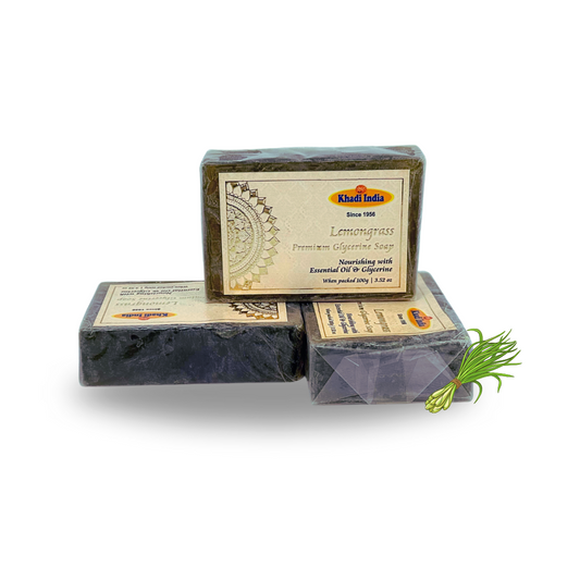 Khadi India Lemongrass Soap Bar