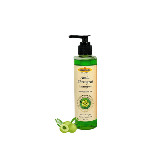 Khadi India Amla Bhringraj Shampoo - 210ml